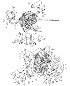 Page C Diagram and Parts List for MK-4036KB  MK Diamond Concrete Saw